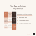 Zen Pack — 30 Templates Instagram pour Professionnelles du Bien-Être